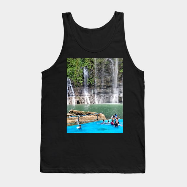 Sagpulon Falls, Jasaan, Misamis Oriental, Mindanao, Philippines Tank Top by Upbeat Traveler